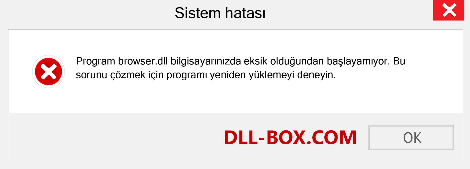 browser.dll dosyası eksik mi? Windows 7, 8, 10 için İndirin - Windows'ta browser dll Eksik Hatasını Düzeltin, fotoğraflar, resimler